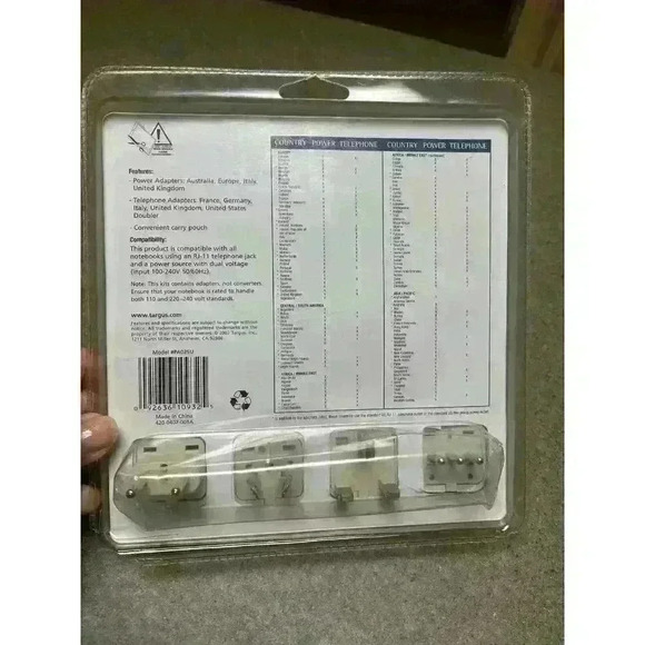 Targus Mini International Power and phone adaptors - Picture 2 of 8